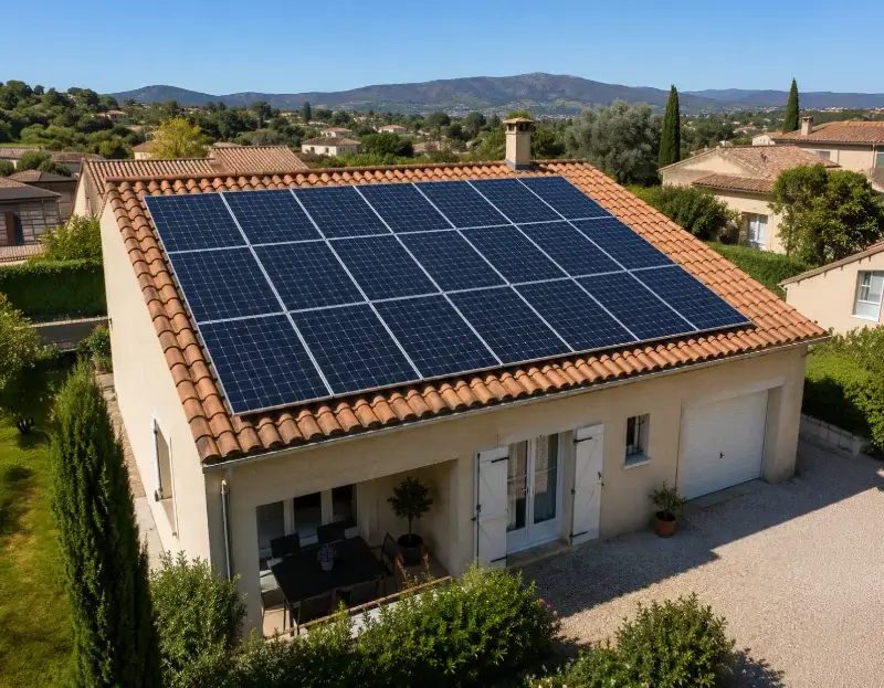 Prime à l'autoconsommation panneaux solaires Saint-Chamas — aide financière de l'État